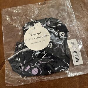 Little Sleepies skeleton dance dog bandanna